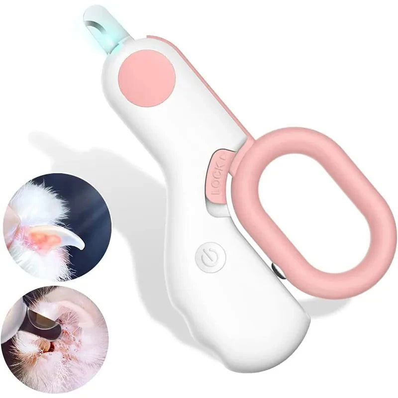 Illuminate the Perfect Trim: LED Pet Nail Clipper