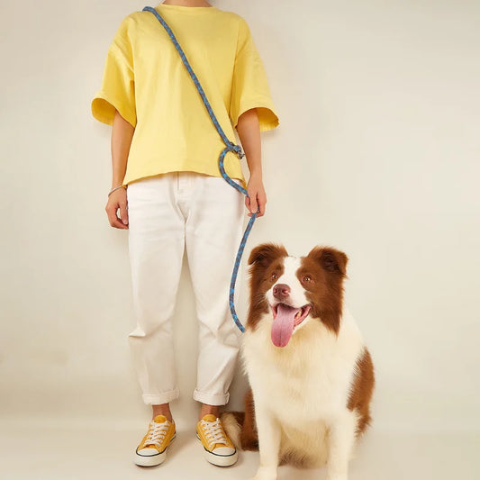 Reflective Hands Free Double Dog Leash - Walk Two Dogs with Ease and Safety!