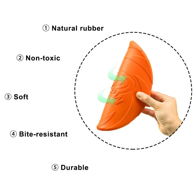 Interactive Flying Disk  Training Pet Toy