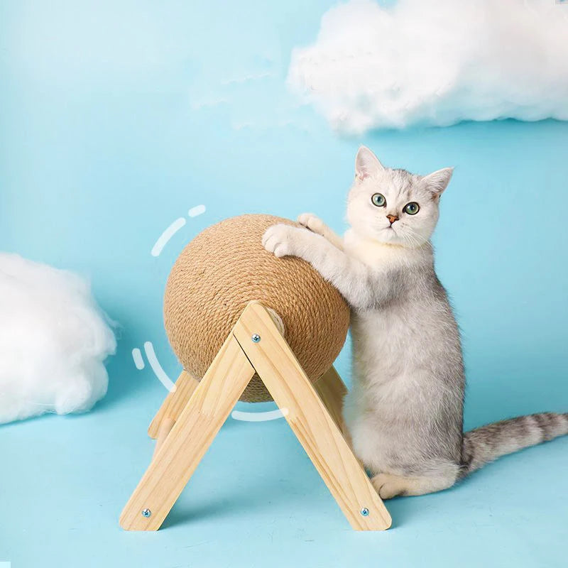 Premium Wooden Scratching Posts for Cats