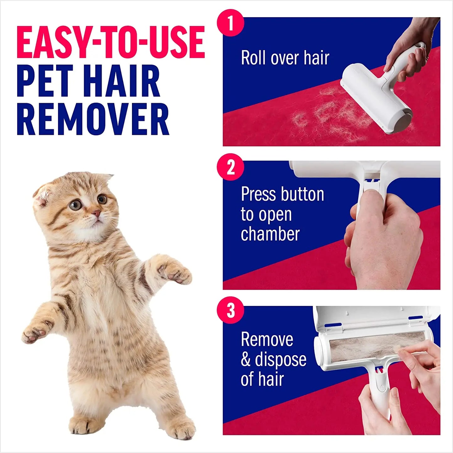 4Happy Tails ChomChom Pet Hair Remover