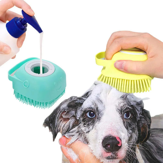 Silicone Bath Brush For Pets