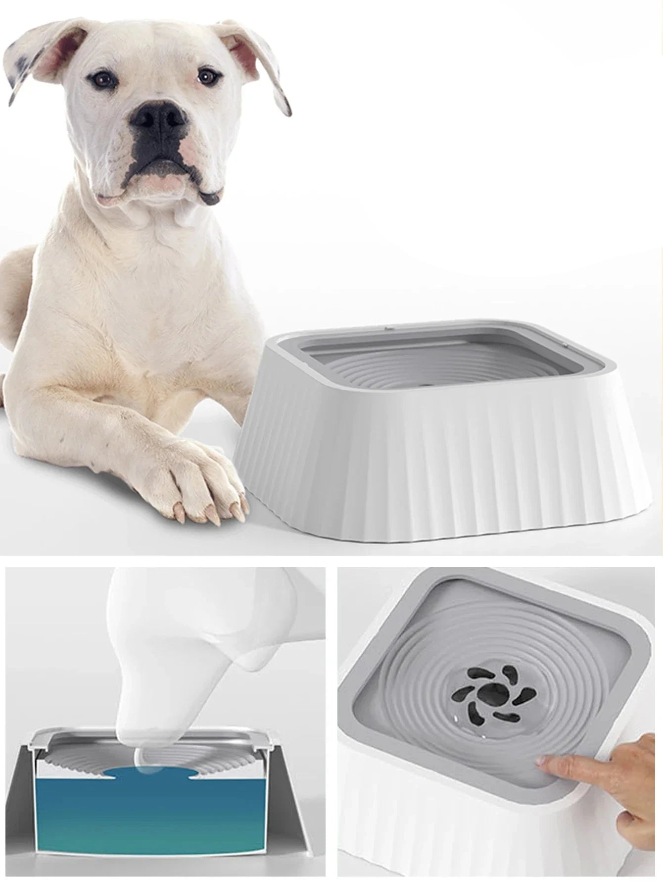 No-Spill Pet Water Fountain