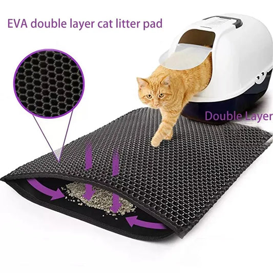 PawPerfect Litter Guard Mat by 4Happy Tails